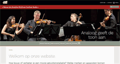 Desktop Screenshot of analogueaudio.nl